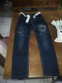 jeans garçon taille 14 ans avec ceinture
