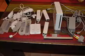 Wii avec nombreux accessoires