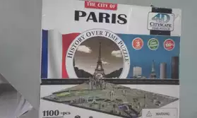 4D Cityscape 40028 Paris Time Puzzle
