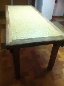 Très grande table rustique (chêne)