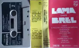 cassette K7 Lama chante Brel