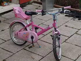 Vélo enfant 16 pouces Princess gril Deca