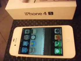 iPhone 4s 32Go Blanc debloqué