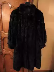Manteau de fourrure flans de vison