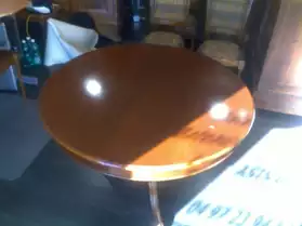 Table ronde avec rallonge