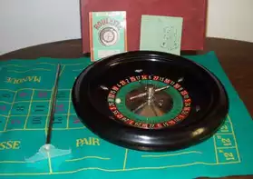 roulette de casino complète, de 45 cm