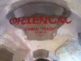 Superbe Zildjian Oriental China trash 18