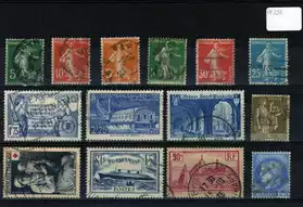 Lot de timbres oblitérés de France FR291