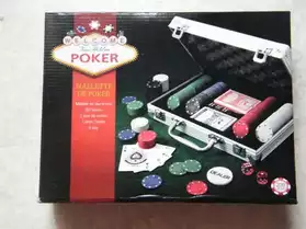 Mallette complète de poker NEUVE