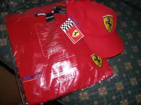 Ferrari polo + casquette