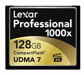 Lexar CF 1000X Carte mémoire 128 Go neuf
