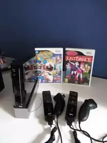 Nintendo Wii pack noir