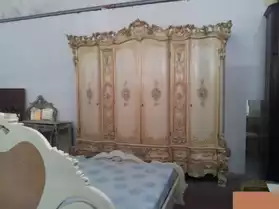Chambre à coucher Baroque Armoir Lit Bet