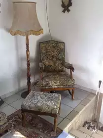 Ensemble meuble ancien salon canapé tabl
