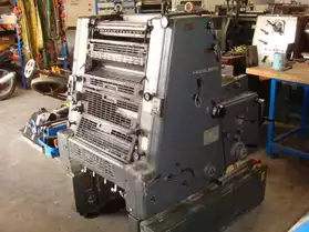 Machine Imprimerie Heidelberg GTO 52 +
