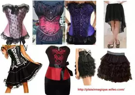 corsets, jupe, robe Taille S à XL neuf