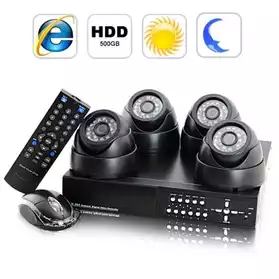 Kit vidéo surveillance high-tech NEUF