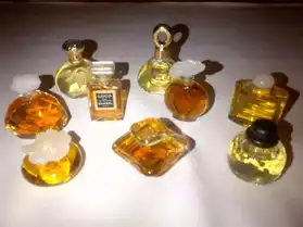 parfums flacons miniature pleins