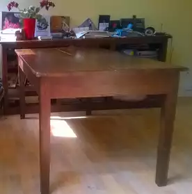Superbe table en bois artisanale