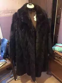 manteau en murmel véritable