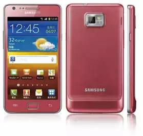 Samsung galaxy s2 Rose/Rouge