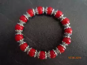 Bracelet tibet rouge