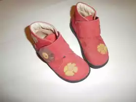 Chaussures enfants "aster" en cuir en 25