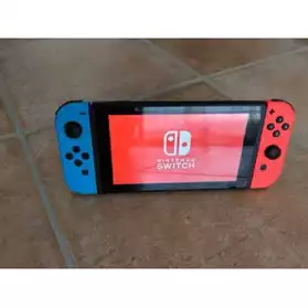 Nintendo Switch néon rouge/néon bleu