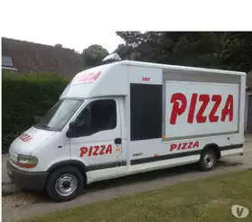 Camion pizza renault master food truck
