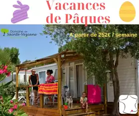 Vacances de Pâques dans camping Hérault