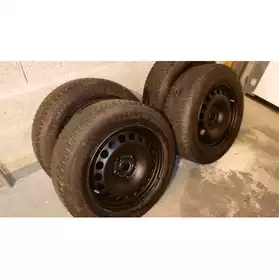 4 roues pneus hiver MICHELIN ALPIN