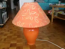 Lampe de chevet ou de salon orange