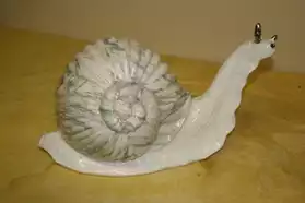 escargot en ceramique