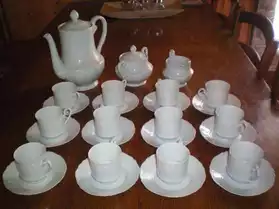service a cafe porcelaine