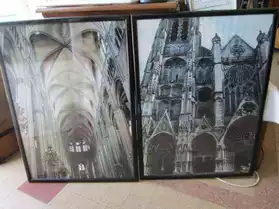deux photo de cathédrales