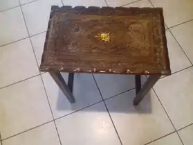 Table à point orientale bois