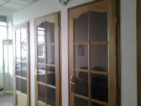 Des portes vitrees neuves
