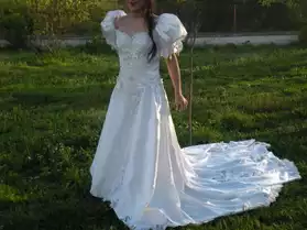 robe de mariée Taille 42 avec Longue TRA