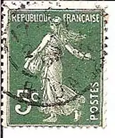 FRANCE OBLITERES. N°137 (1907-18)