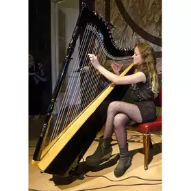 Harpe à pédales