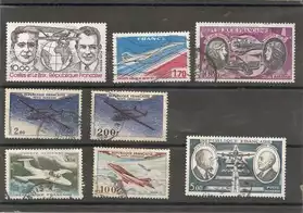 timbres "postes aérienne"