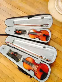 Deux violons (3/4 et 1/2) NEUFS
