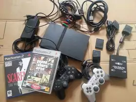 Playstation 2 PS2 + 2 jeux et accessoire