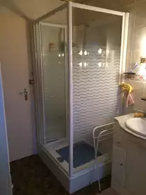 Cabine de douche rectangulaire complète