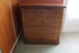 commode 4 tiroirs ancienne