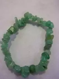 bracelet en aventurine verte (neuf)