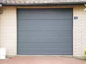 Porte de garage sectionnelle couleur