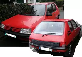 Peugeot 205 color line Diesel rouge