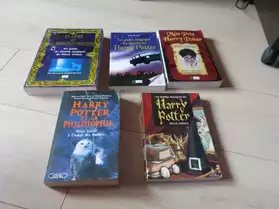 Lot de livres HARRY POTTER