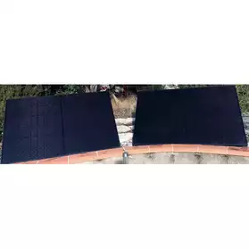 Lot de 2 stations solaires plug & play